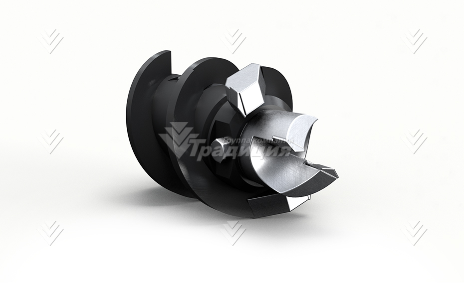 Бур шнековый БК-M-PR (кат.1-4, мерзлый) D-250, (Р-45) вал кв.110 картинка