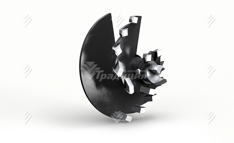 Бур шнековый БК-M-PR (кат.1-4, мерзлый) D-800, (Р-45) вт.кв.110 картинка