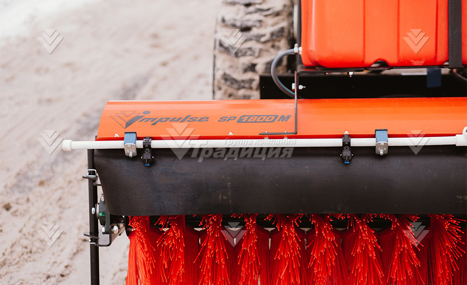 Щетка дорожная коммунальная Impulse SP1800M + система орошения 100 литров (с насосом) картинка 635081