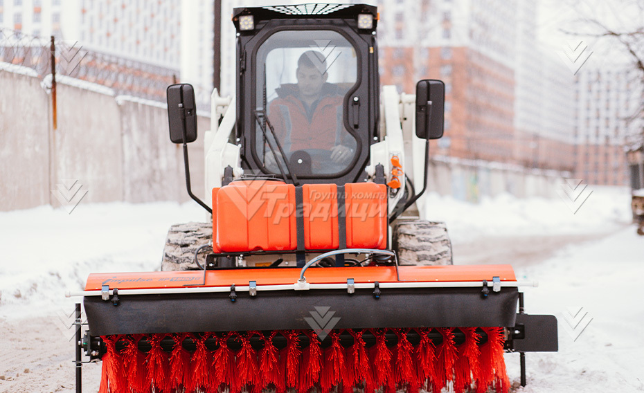 Щетка дорожная коммунальная Impulse SP1800G + система орошения 100 литров (с насосом) картинка 635083