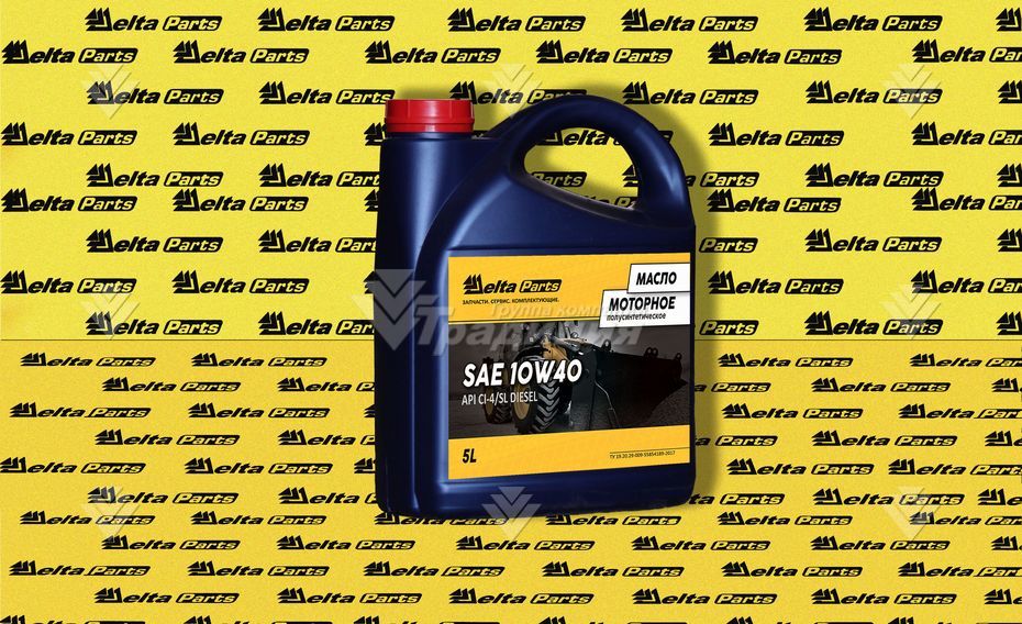 Масло моторное полусинтетическое Delta-Parts SAE 10W40 API CI-4/SL DIESEL 5 л канистра картинка