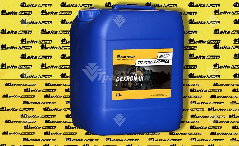 Масло трансмиссионное Delta-Parts ATF DEXRON III 20 л канистра картинка