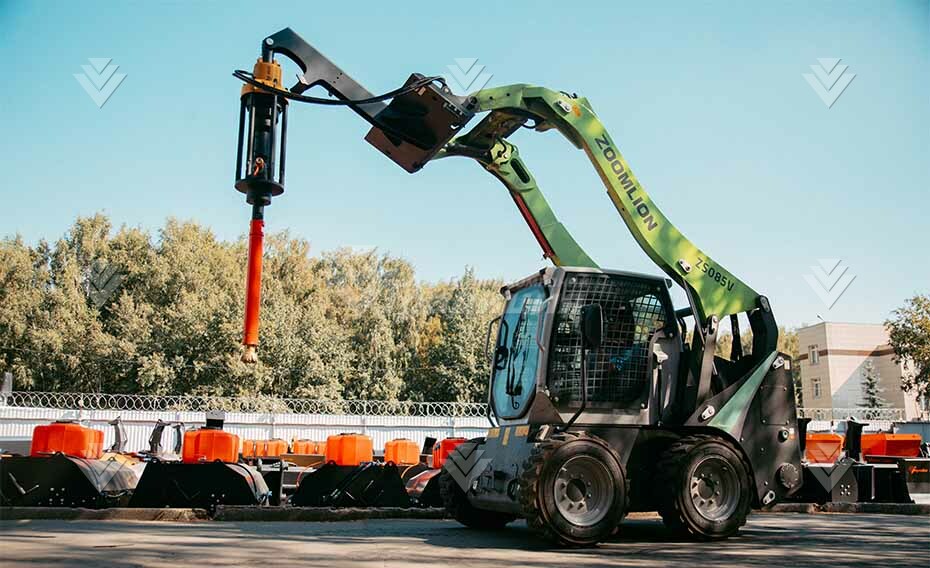 Рама монтажная на мини-погрузчик (RD2 - 5 / Imp.3 - 5) - удлинитель-гусек L-800 мм картинка 641681