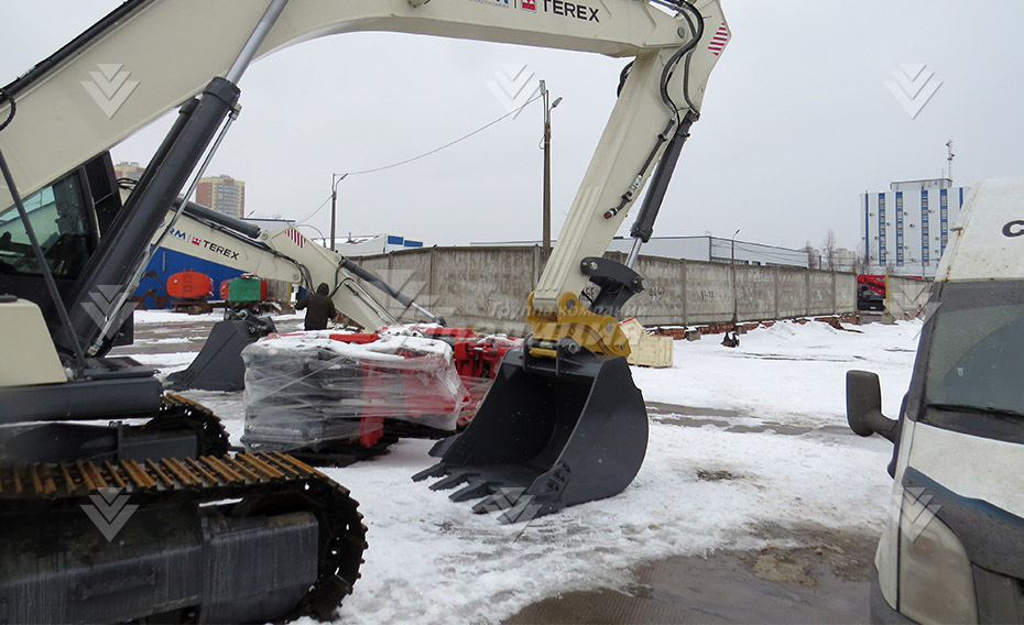 Квик-каплер Delta QC-300 на SANY SY330 картинка 637839