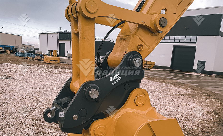 Квик-каплер Delta QC-300 на SANY SY330 картинка 637844