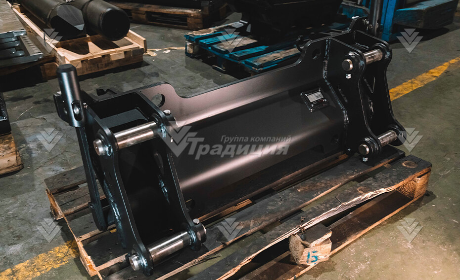 Квик-каплер Impulse QL-40M на фронтальный погрузчик механический на JCB 3CX/4CX картинка 639751