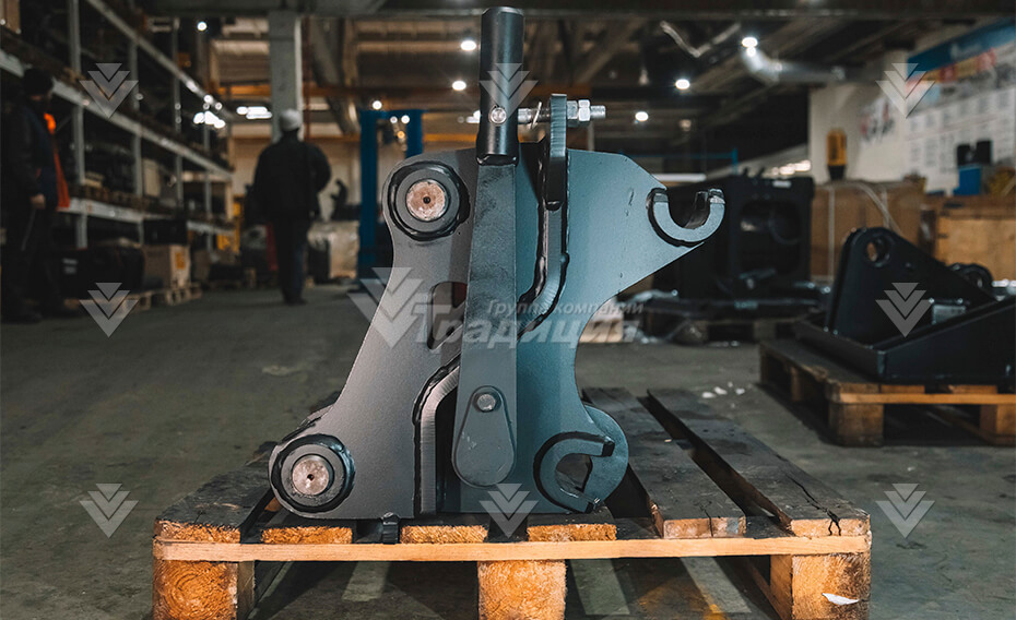 Квик-каплер Impulse QL-40M на фронтальный погрузчик механический на JCB 3CX/4CX картинка 639752