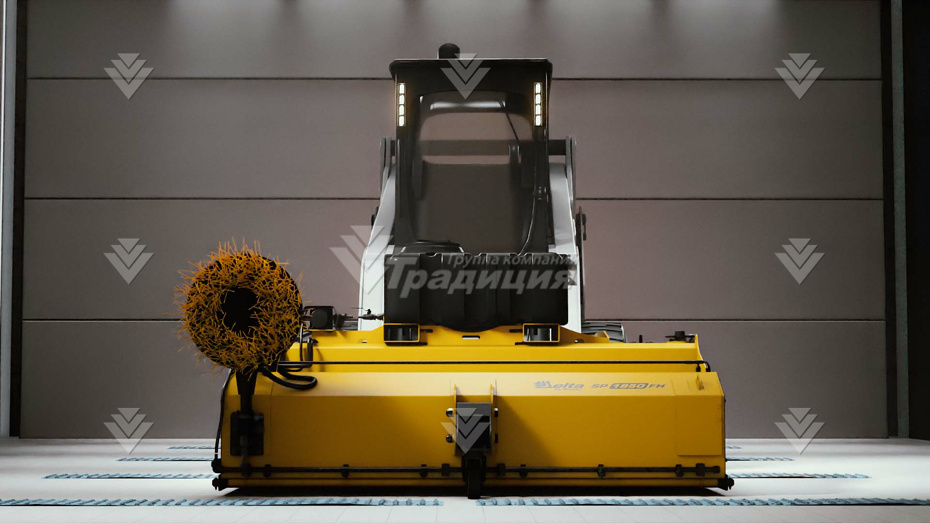 Щетка дорожная с передним бункером Delta SP 1850 FH картинка 644484
