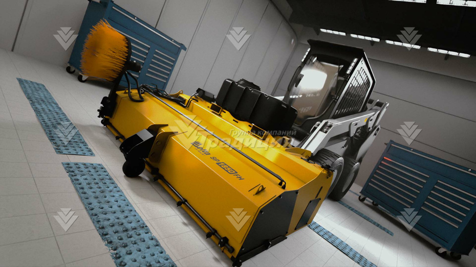 Щетка дорожная с передним бункером Delta SP 1850 FH картинка 644485