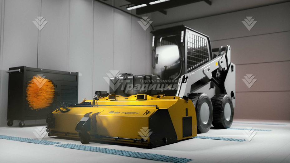 Щетка дорожная с передним бункером Delta SP 1850 FH картинка 644487