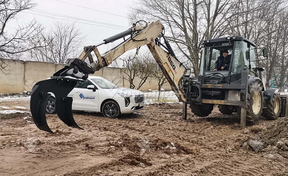 Ковш для экскаваторов-погрузчиков лепестковый Impulse PTB-07-350 картинка 644477