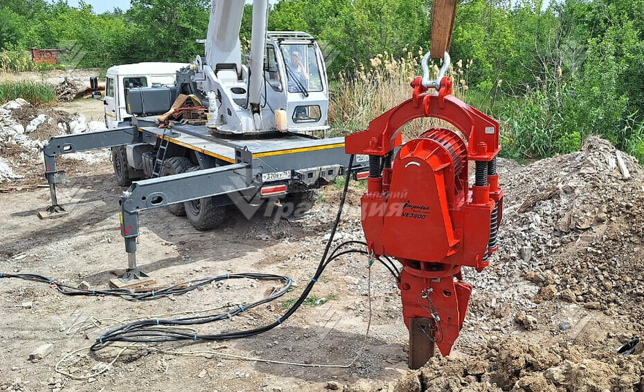 Крановый электрический вибропогружатель Impulse VE3800 картинка 650410