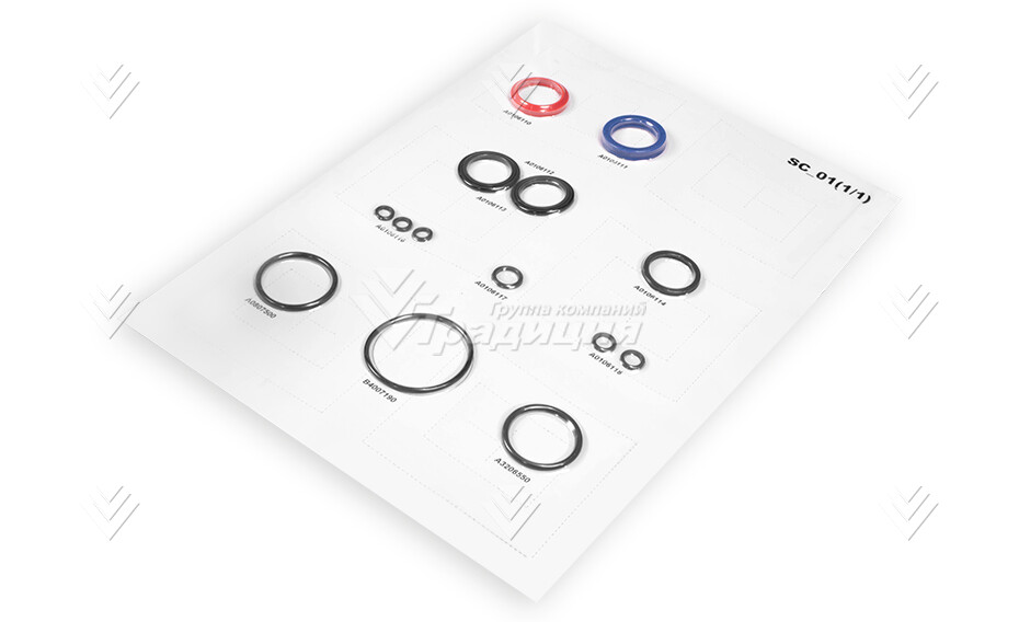 Набор уплотнений Delta FX 2 (Seal kit) DFX02-A0106200 картинка