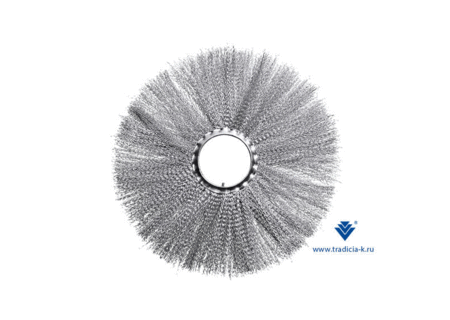 Диск щеточный металлический классический, с металлическим сердечником 120х550