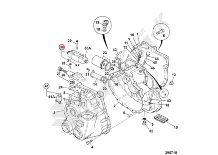 Клапан регулирующий электромагнитный 25/220998