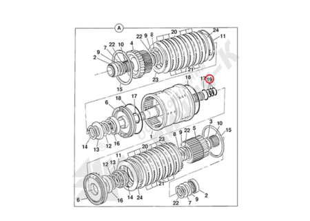 Кольцо уплотнительное 904/50024