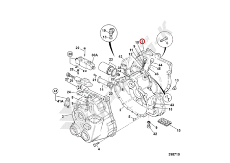 Корпус маховика 459/30534