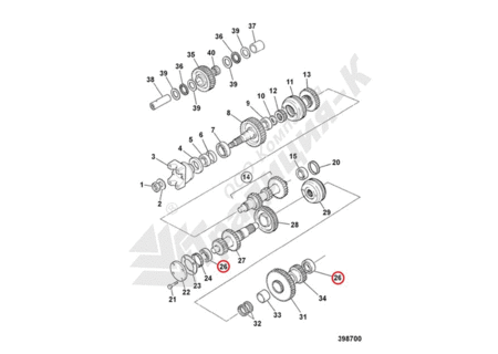 Подшипник 907/20034