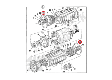 Подшипник 917/50600