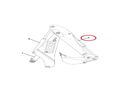 Гидроцилиндр ковша экскаватора (моноблок) JCB 557/60212 (гидравлический цилиндр)