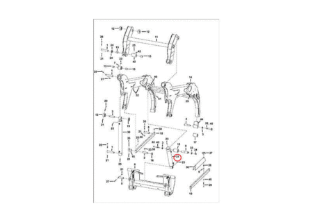Гидроцилиндр траверсы BOBCAT 7117174/ 7117174REM
