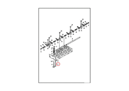 Клапан выпускной BOBCAT 6655174