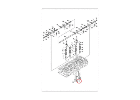 Клапан выпускной BOBCAT 7000661