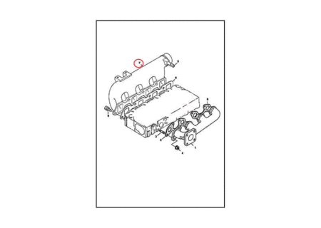Коллектор впускной BOBCAT 6685525