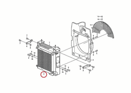Радиатор масляный VOLVO VOE11886550