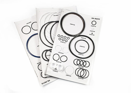 Набор уплотнений гидромолота Delta FX-50 (SEAL KIT) (DFX50-A5107600)