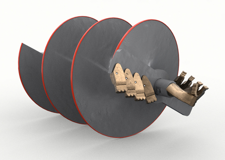 Шнекобур (л) Roxwell SA4 (кат.I-II), D-450