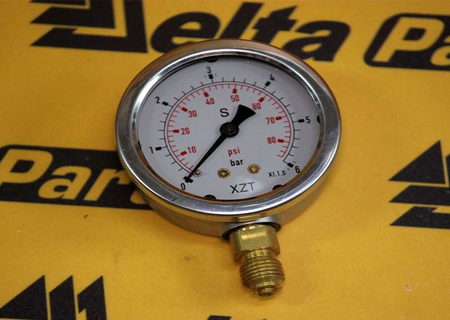 Манометр виброустойчивый радиальный D=63 mm 0-060 bar 1/4