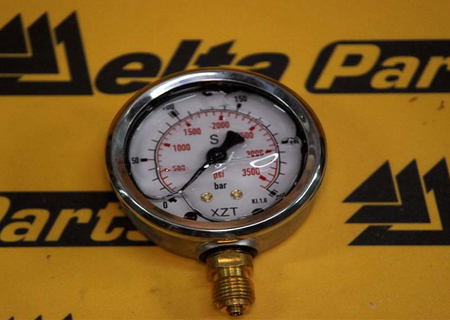 Манометр виброустойчивый радиальный D=63 mm 0-250bar 1/4