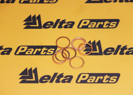 Шайба медная 22-27-1,0