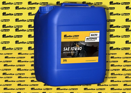 Масло моторное полусинтетическое Delta-Parts SAE 10W40 API CI-4/SL DIESEL 20 л канистра