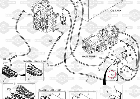 Клапан ИЛИ TEE SHUTTLE 410134-00032