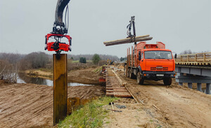 Вибропогружатель Impulse VP350R (Россия)