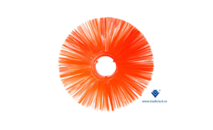 Диск щеточный полипропиленовый беспроставочный, с полипропиленовым сердечником 178х600