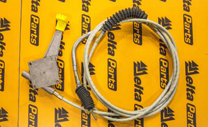 Трос газа ручной JCB 910/60236 (с рычагом)