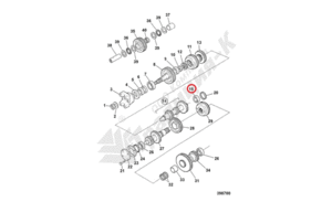 Подшипник JCB 907/52800