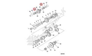 Подшипник JCB 917/51400