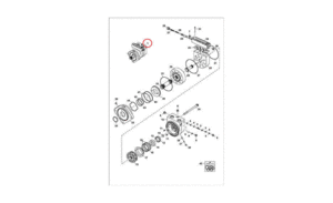 Гидромотор хода BOBCAT 7312928
