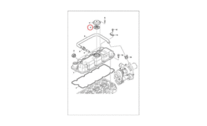 Клапан (сапун) крышки клапанов BOBCAT 6685087