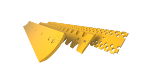 Нож отвала Caterpillar 9J3657