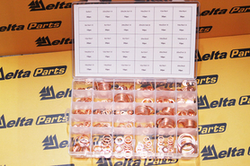 Сервисный набор медных шайб Ø5-Ø28 (570 шт.)