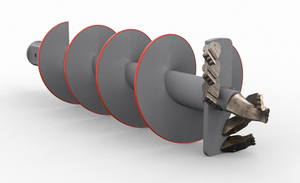 Шнекобур (л) Roxwell SA5 (кат.I-II), D-400