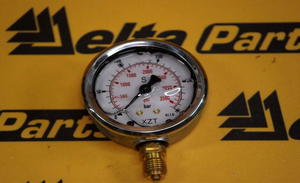 Манометр виброустойчивый радиальный D=63 mm 0-250bar 1/4" с фланцем 63 мм