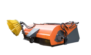 Щетка с бункером РТИ-Микрон 2в1 (Ковш + Щётка) 1560 мм