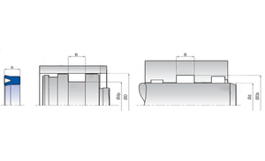 Манжета 040-050-7/8 / A101-040/14 PU