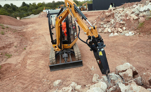 CAT H55E, штифтовое крепление